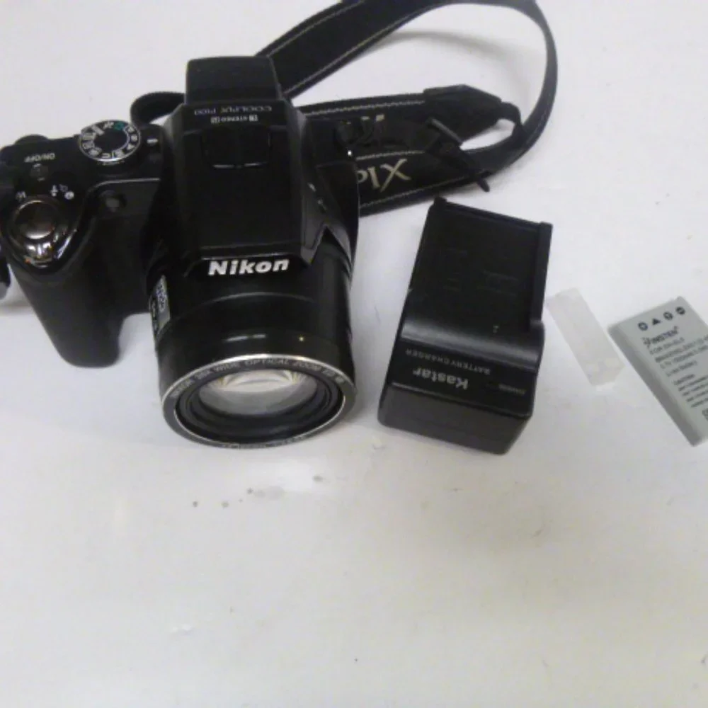 Nikon COOLPIX P100 10.3MP Digital Camera - Black